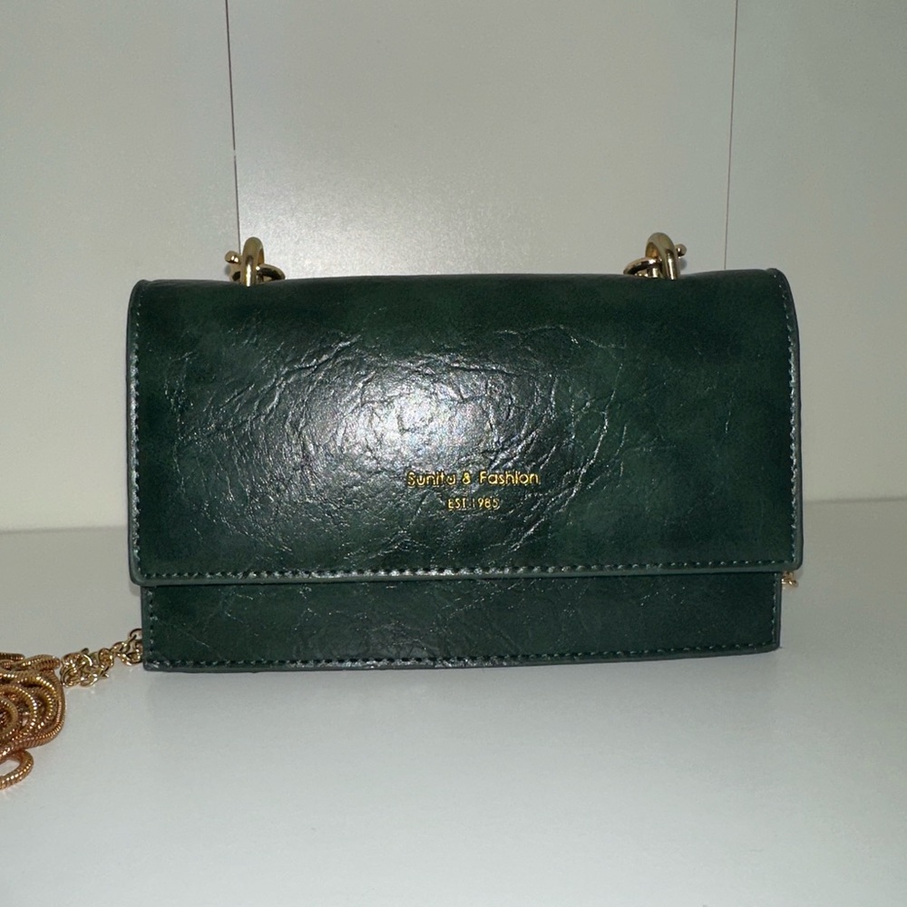 Dark Green Crossbody Bag - Picture 4 of 7
